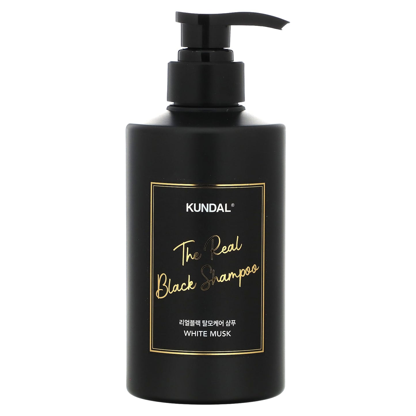 Kundal-The Real Black Shampoo-White Musk -16.9 fl oz (500 ml)