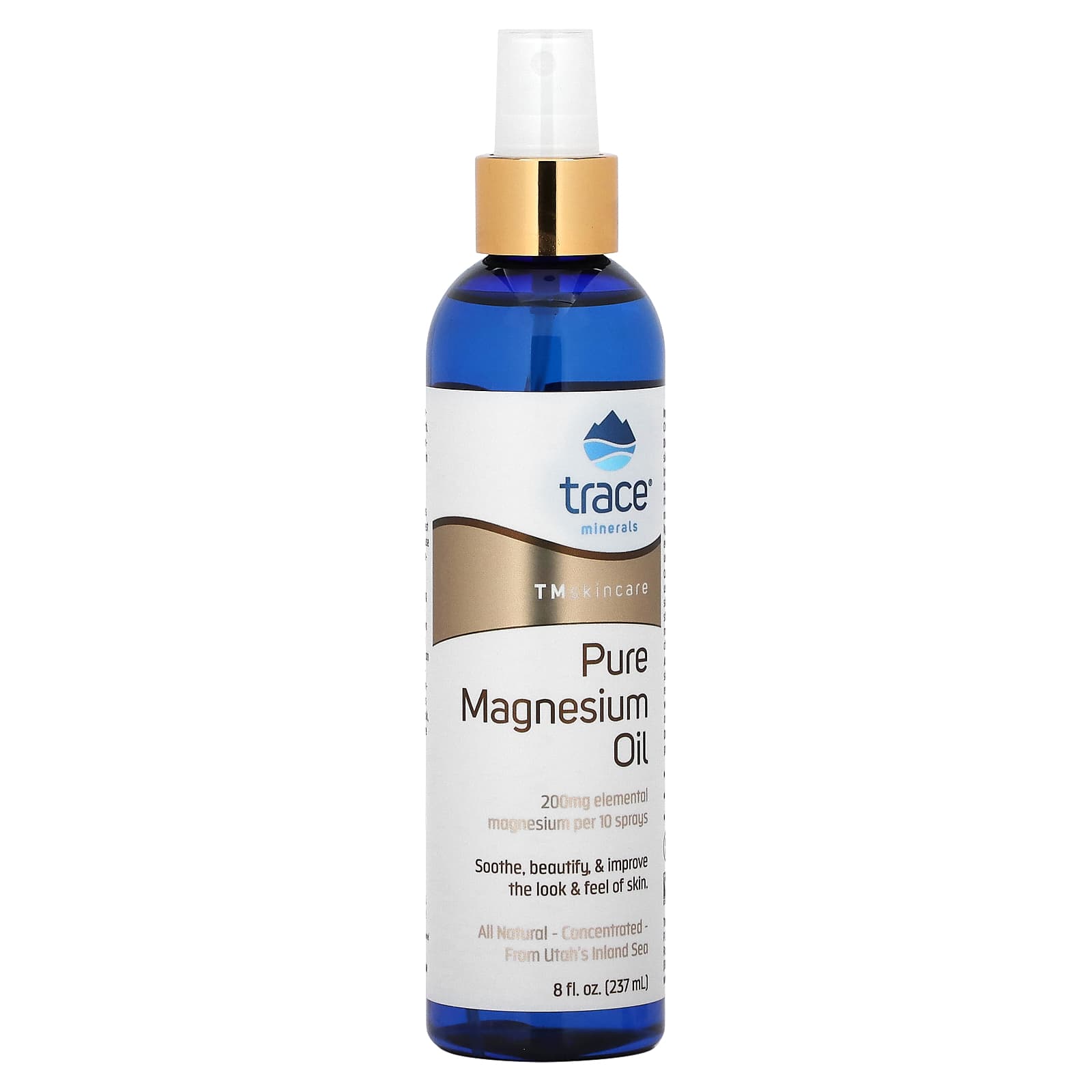 Trace Minerals ®-TM Skincare-Pure Magnesium Oil-8 fl oz (237 ml)