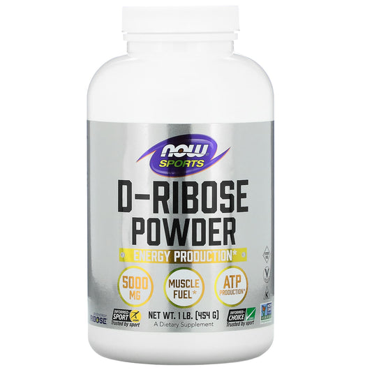 NOW Foods-Sports-D-Ribose Powder-1 lb (454 g)