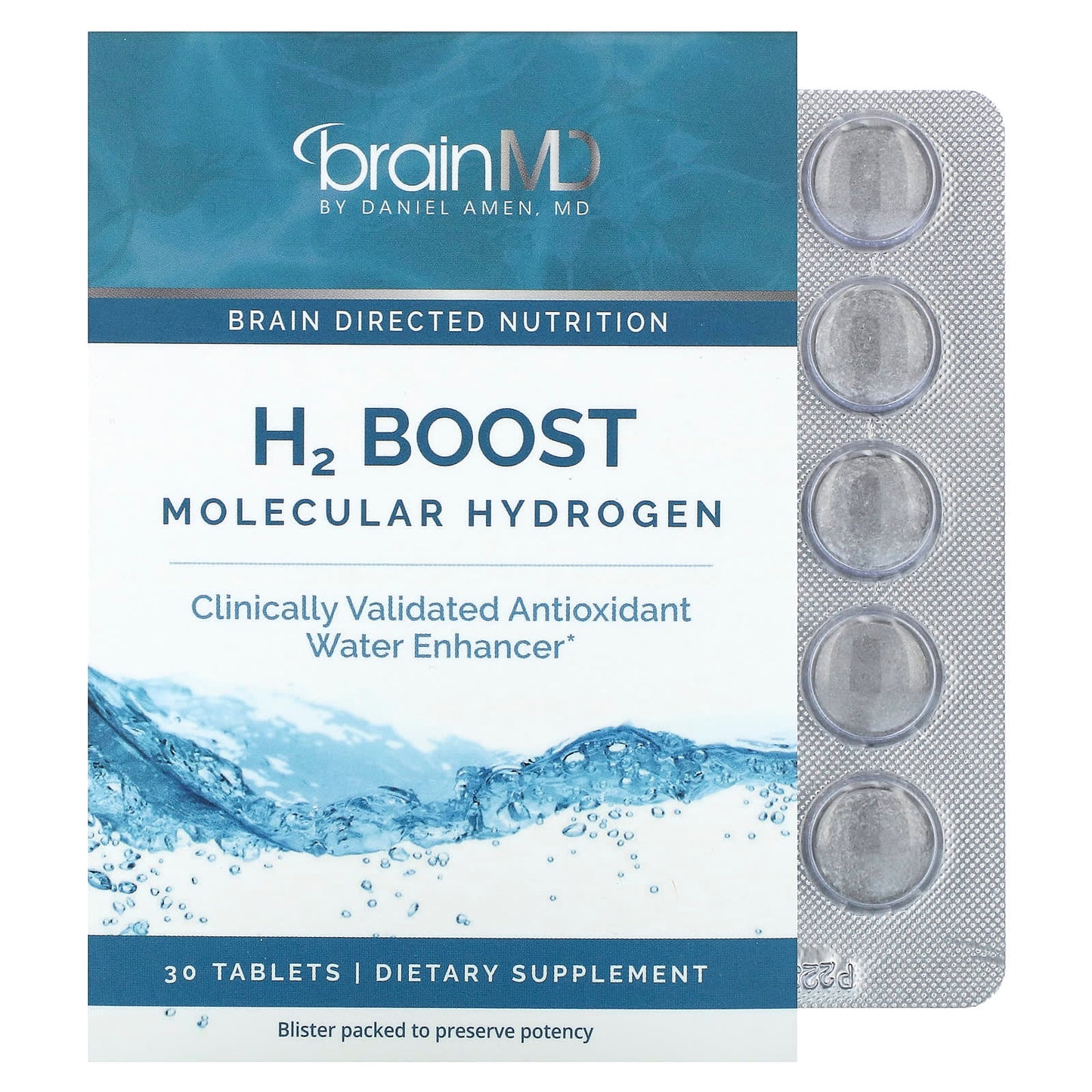 BrainMD-H2 Boost Molecular Hydrogen-30 Tablets