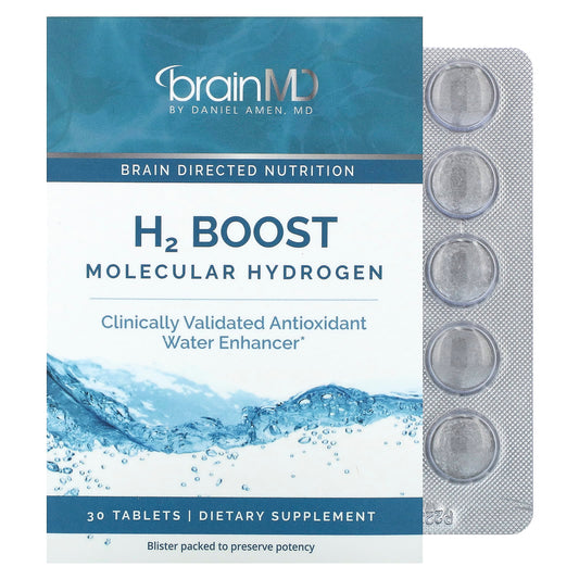 BrainMD-H2 Boost Molecular Hydrogen-30 Tablets