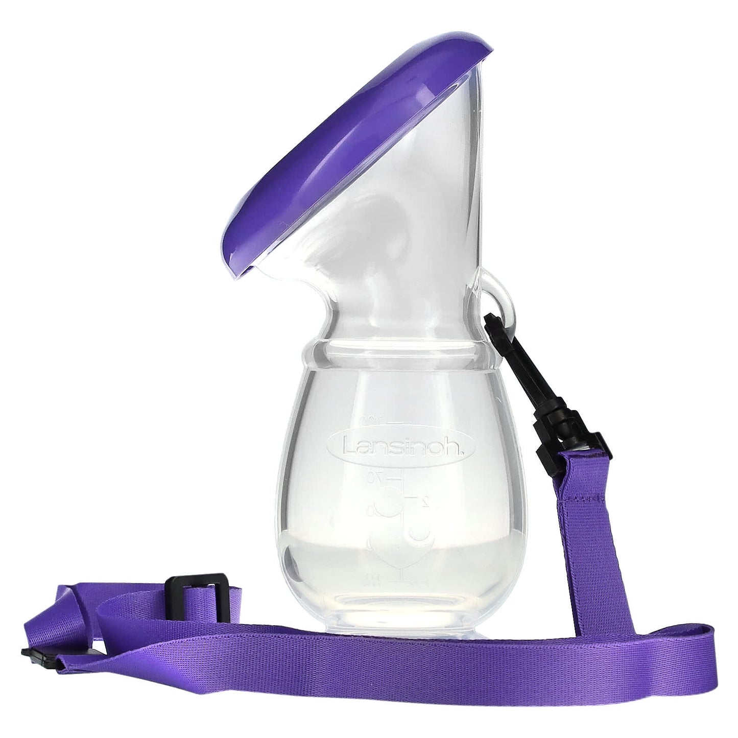 Lansinoh, Silicone Breast Pump, 1 Pump, Strap & Cap