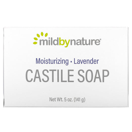 Mild By Nature-Castile Bar Soap-Lavender-5 oz (141 g)