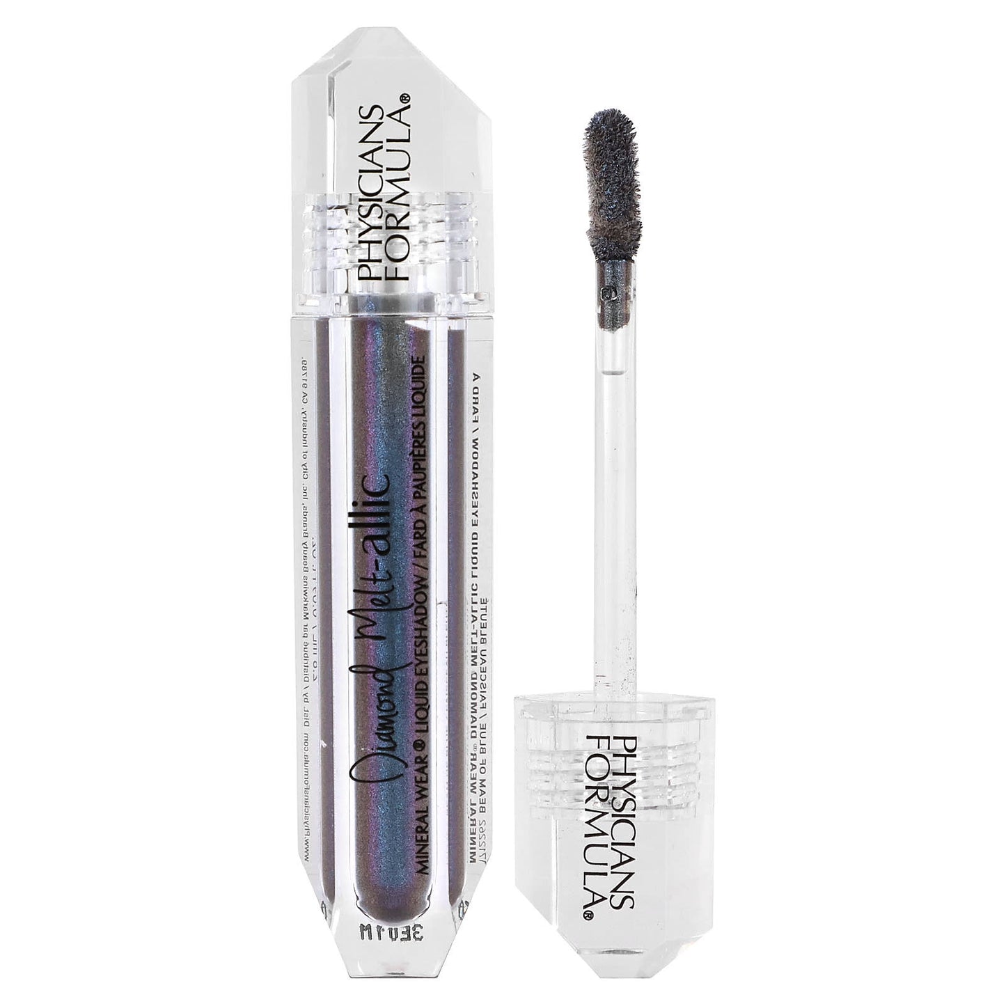 Physicians Formula-Mineral Wear-Diamond Melt-allic Liquid Eyeshadow-1712262 Beam of Blue-0.09 fl oz (2.8 ml)