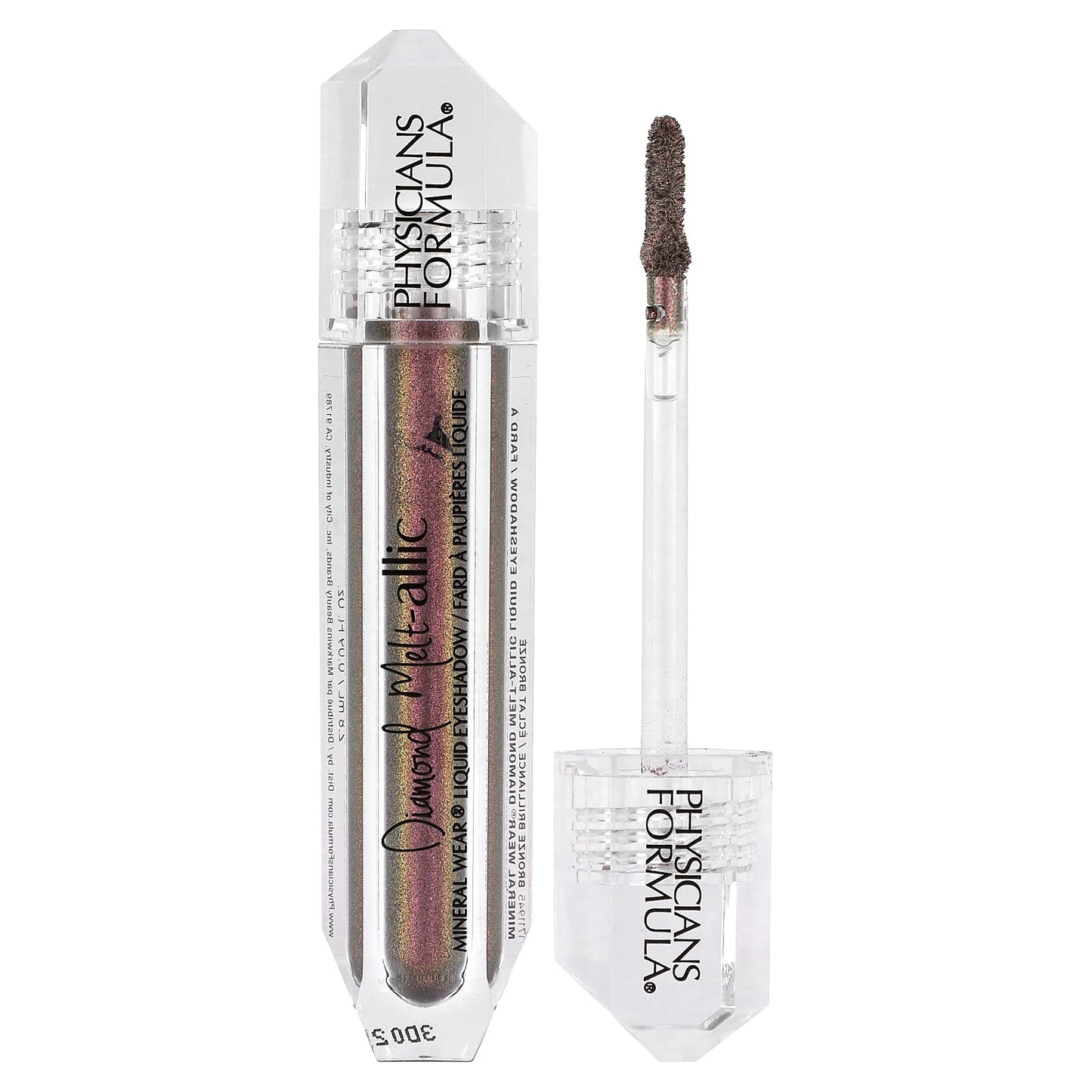 Physicians Formula-Mineral Wear-Diamond Melt-allic Liquid Eyeshadow-1711945 Bronze Brilliance-0.09 fl oz (2.8 ml)