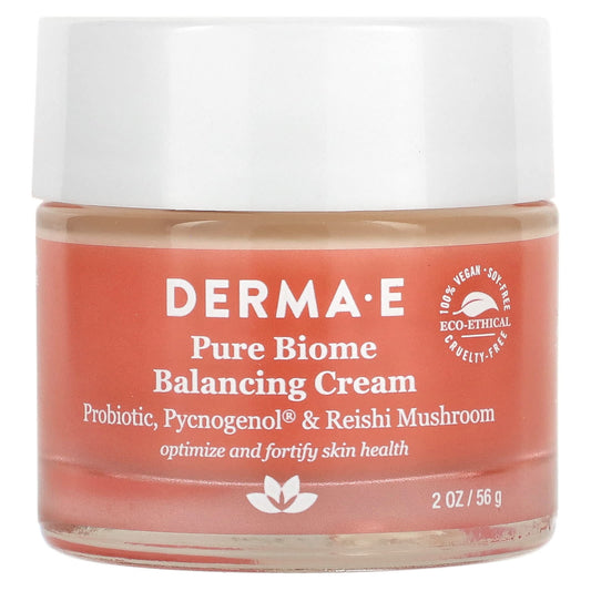 DERMA E-Pure Biome Balancing Cream-2 oz (56 g)