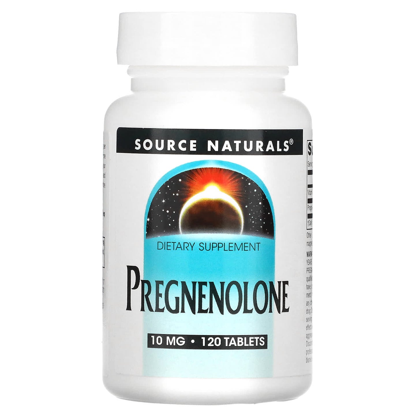 Source Naturals-Pregnenolone-10 mg-120 Tablets