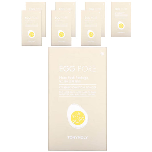 Tony Moly-Egg Pore-Nose Pack Package-7 Packs