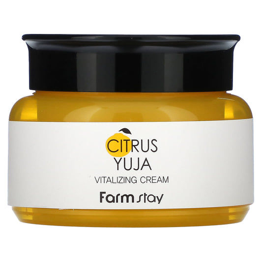 Farmstay-Citrus Yuja-Vitalizing Cream- 3.52 oz (100 g)