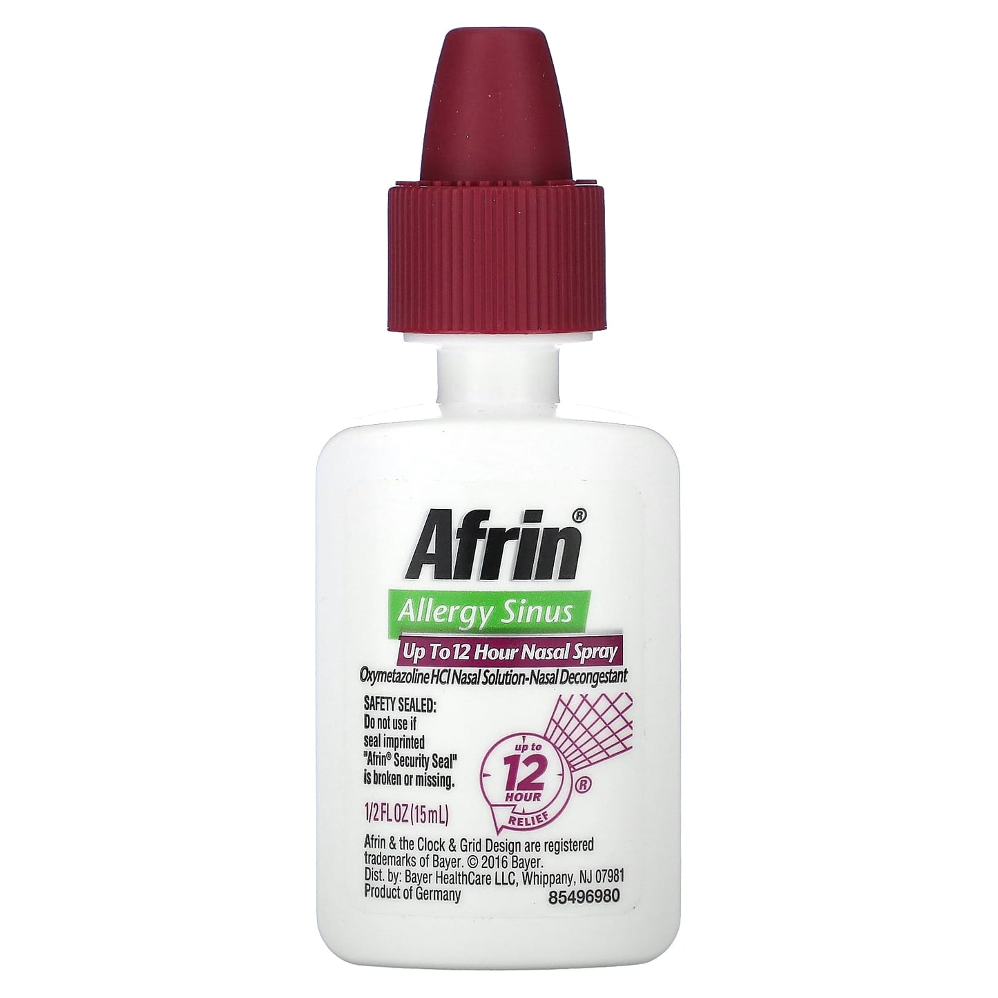 Afrin, Allergy Sinus Nasal Spray, 1/2 fl oz (15 ml)