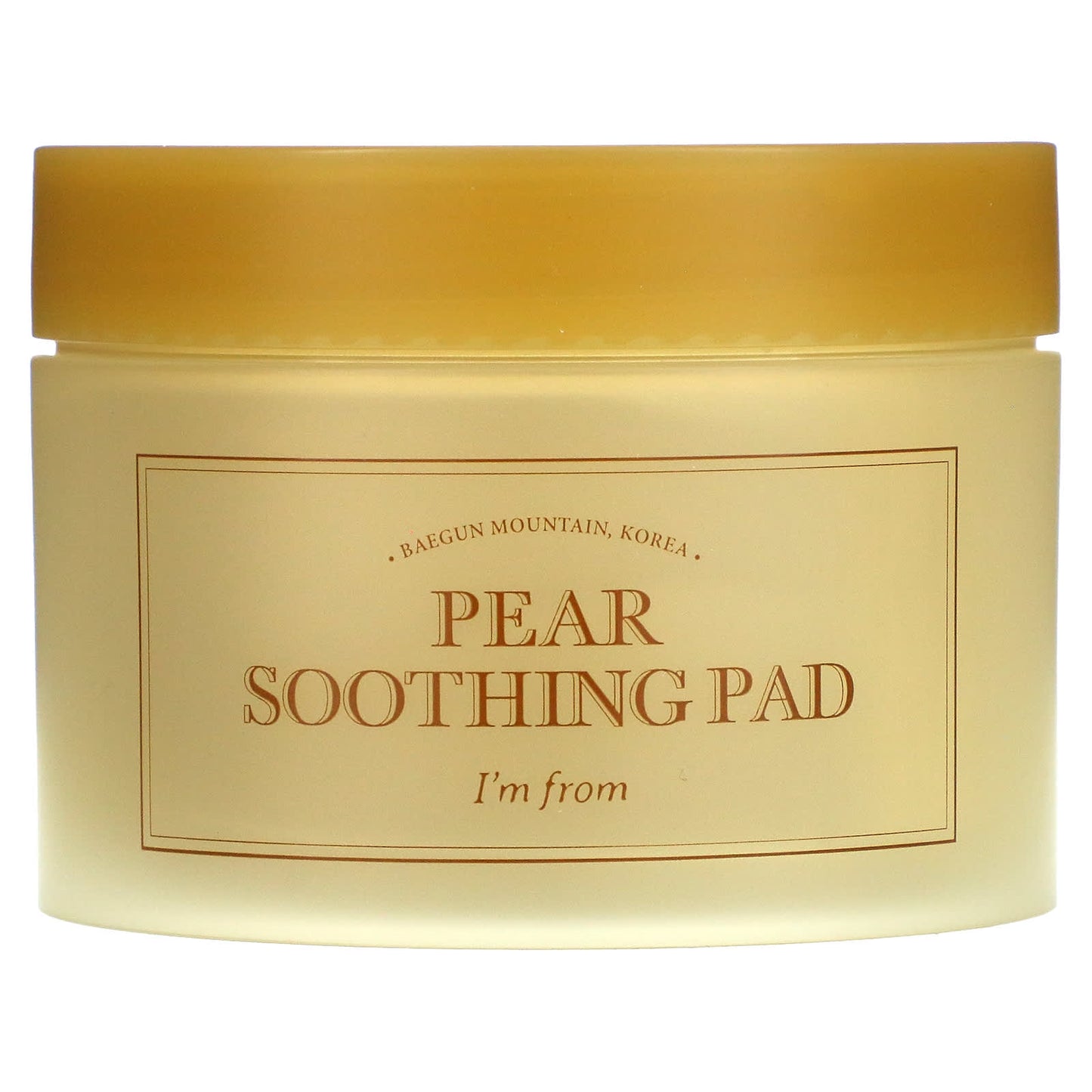 I'm From-Pear Soothing Pad-60 Pads-4.22 fl oz (125 ml)