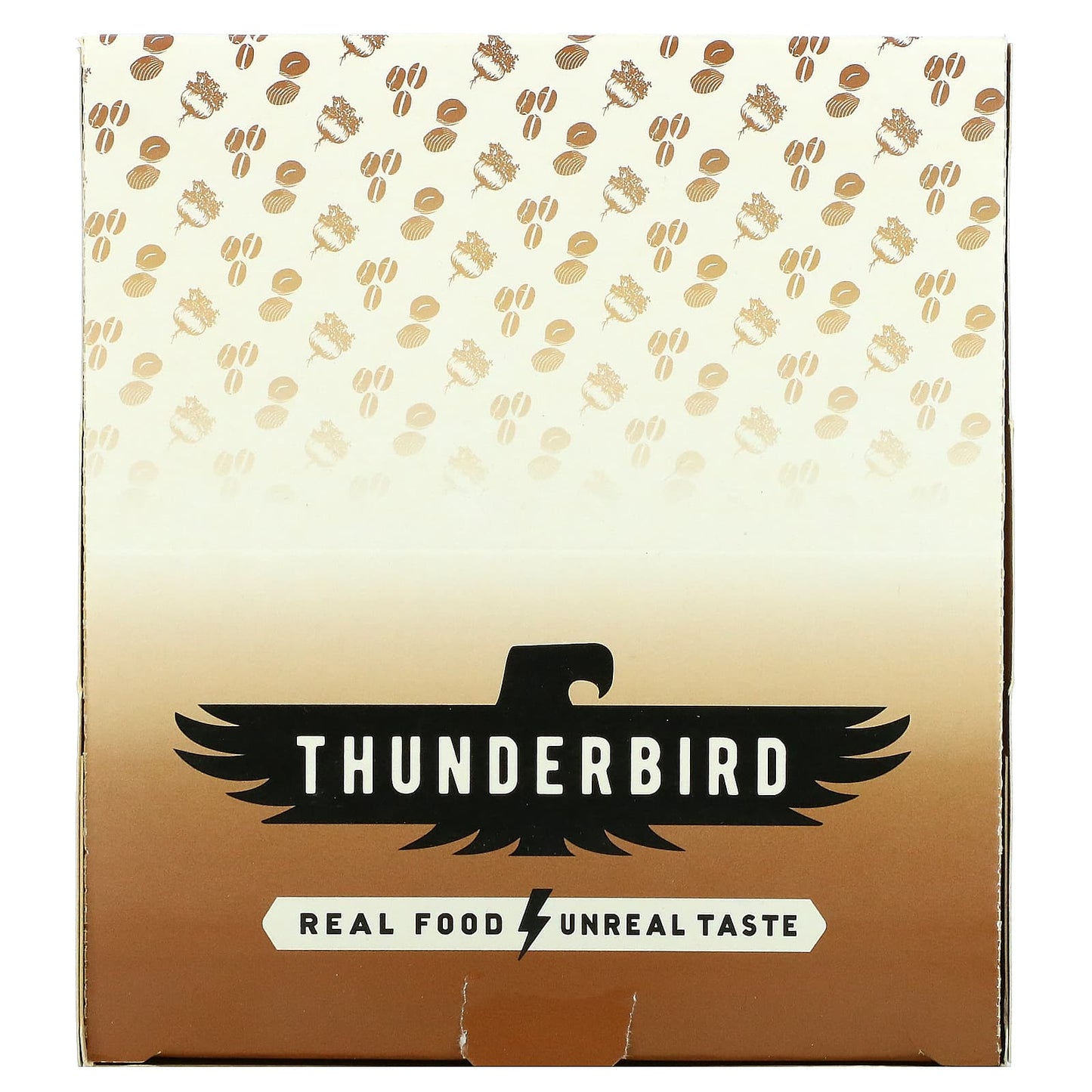 Thunderbird-Superfood Bar-Hazelnut Coffee Maca-12 Bars-1.7 oz (48 g) Each