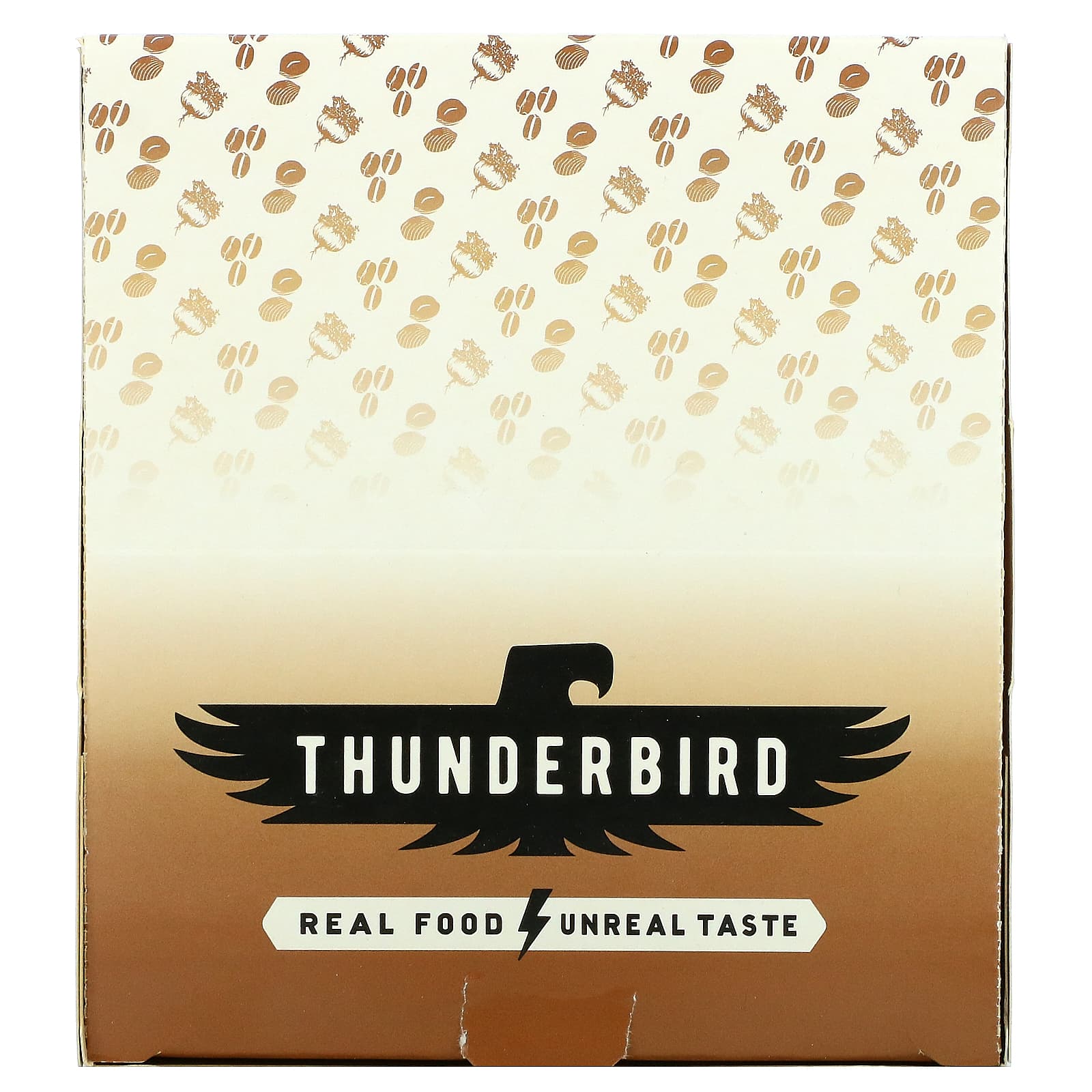 Thunderbird-Superfood Bar-Hazelnut Coffee Maca-12 Bars-1.7 oz (48 g) Each