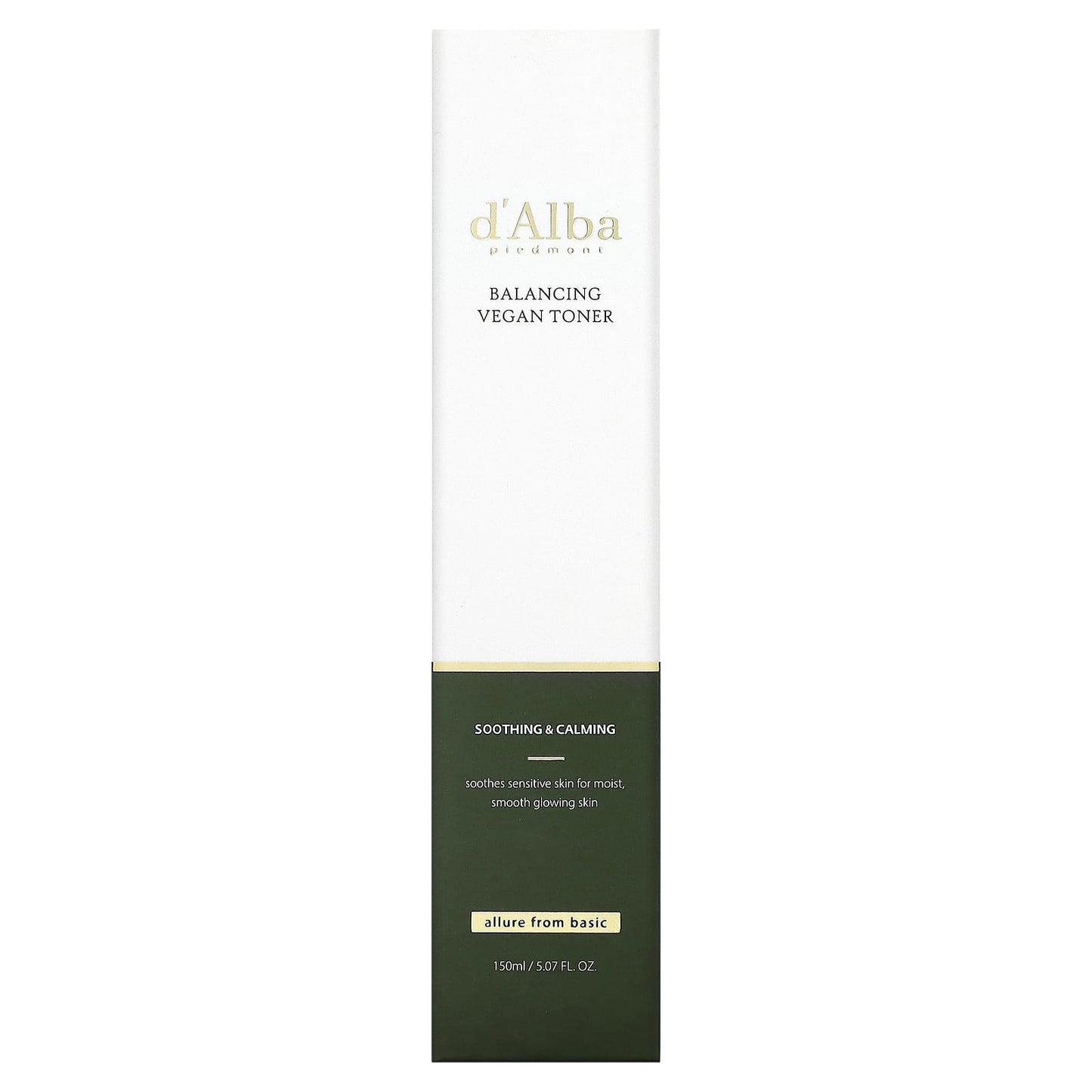 d'Alba, Balancing Vegan Toner, 5.07 fl oz (150 ml)