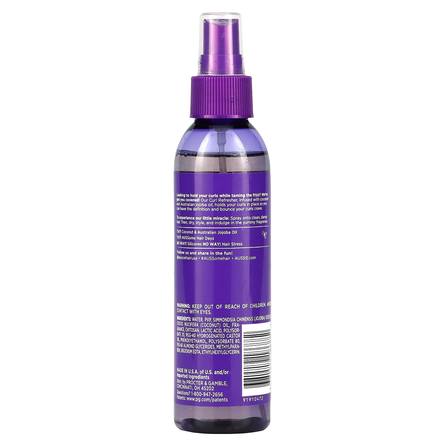 Aussie, Miracle Curls, Curl Refresher, 5.7 fl oz (170 ml)