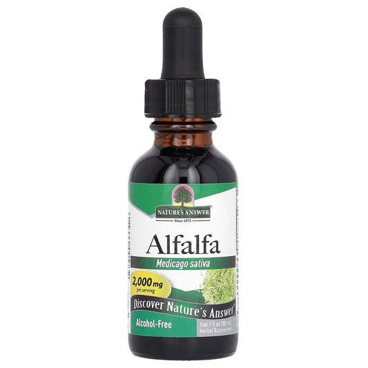 Nature's Answer-Alfalfa-Alcohol-Free-2,000 mg -1 fl oz (30 ml)