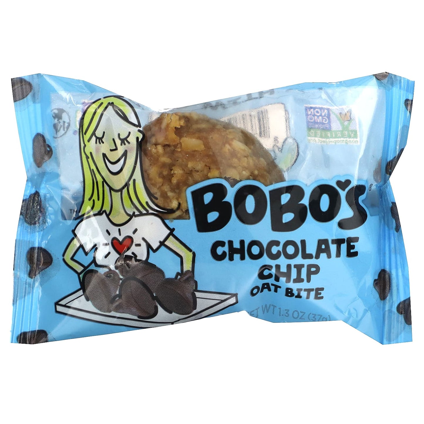 Bobo's Oat Bars, Chocolate Chip Oat Bites, 5 Bites, 1.3 oz (37 g) Each