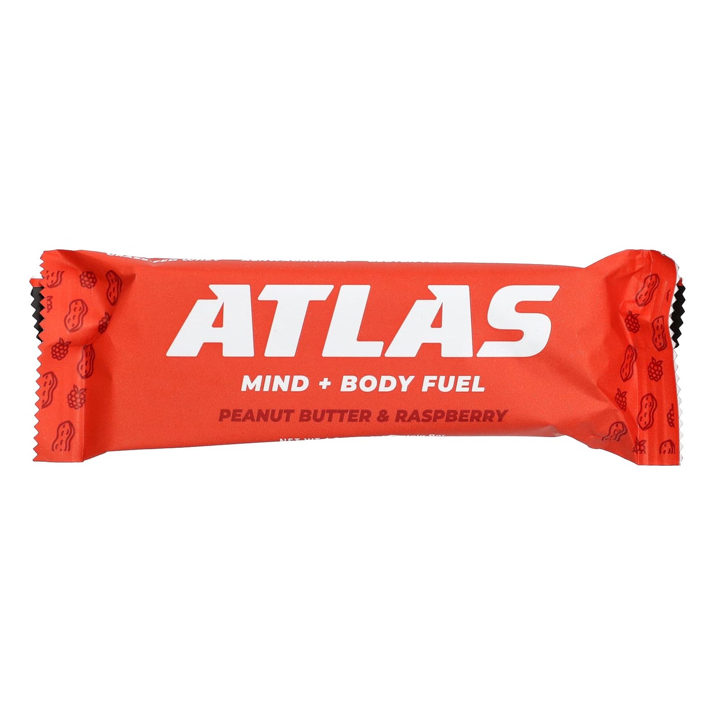 Atlas Bar, Grass-Fed Whey Protein Bar, Peanut Butter & Raspberry, 12 Bars, 1.9 oz (54 g) Each