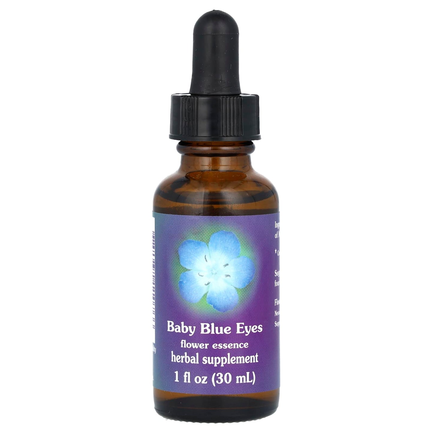 Flower Essence Services-Baby Blue Eyes-Flower Essence-1 fl oz (30 ml)