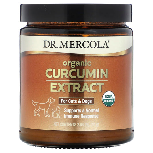 Dr. Mercola-Organic Curcumin Extract-For Cats & Dogs-2.64 oz (75 g)