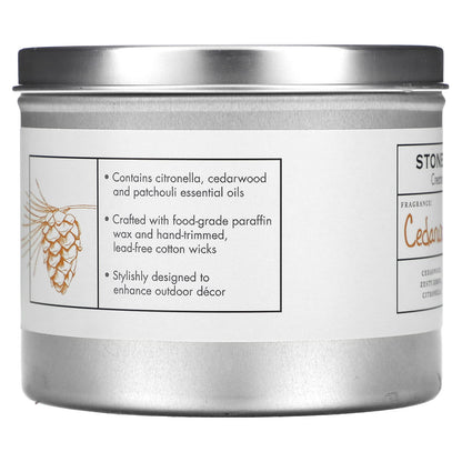 Stonewall Kitchen, Home Candle, Cedarwood Citronella, 11 oz (311 g)