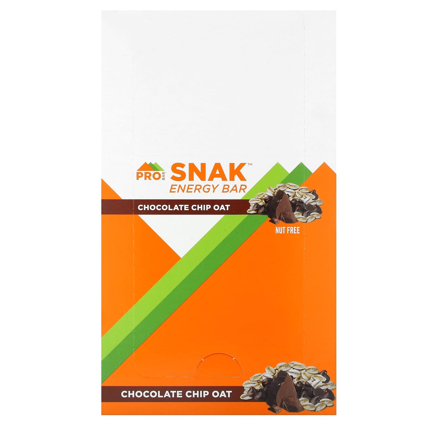 ProBar-Snak-Energy Bar-Chocolate Chip Oat-12 Bars-1.6 oz (45 g) Each