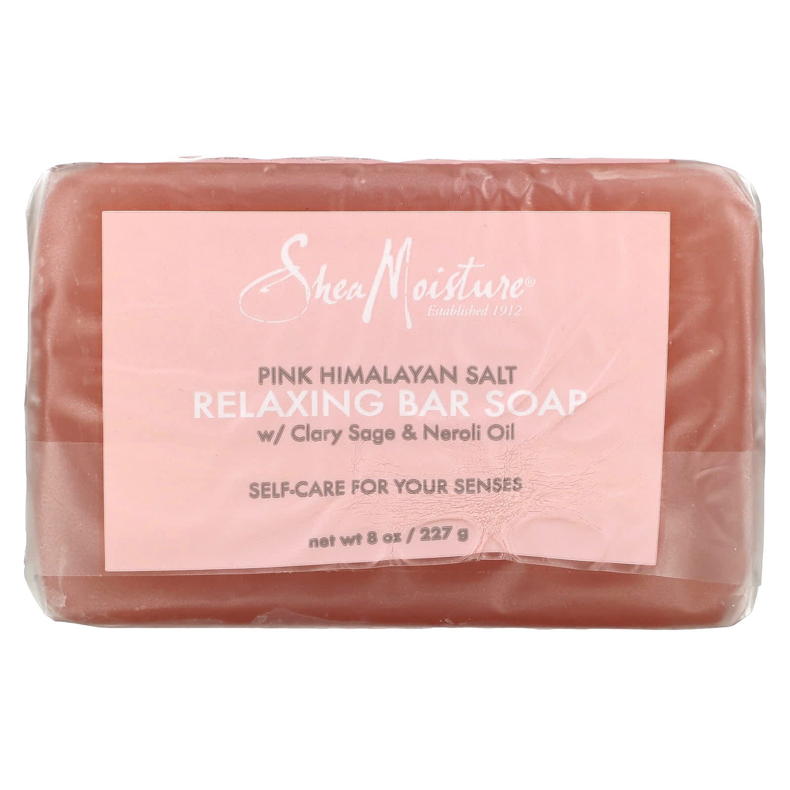 SheaMoisture-Relaxing Bar Soap-Pink Himalayan Salt -8 oz (227 g)