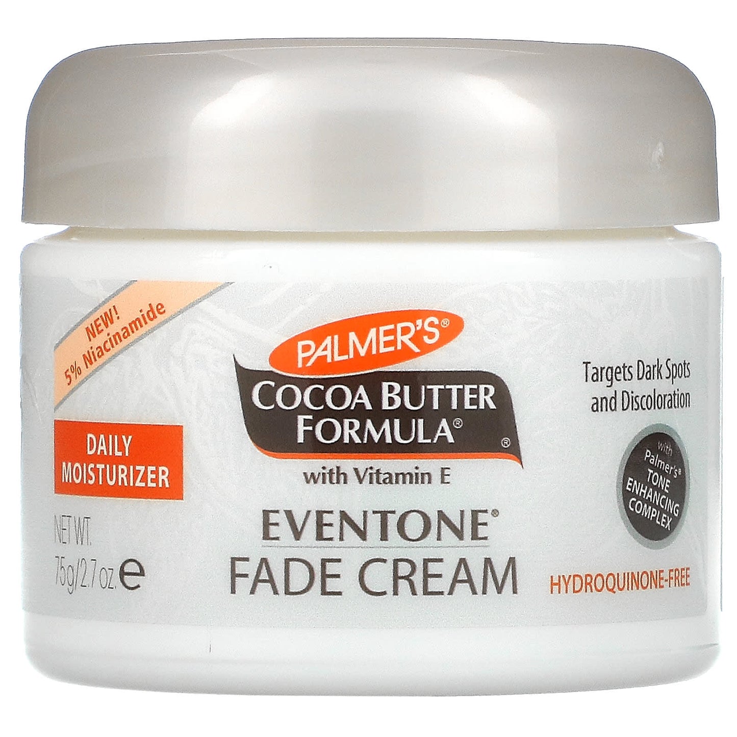 Palmer's-Coconut Butter Formula with Vitamin E-Eventone Face Cream- 2.7 oz (75 g)