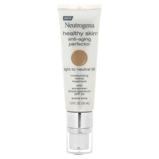 Neutrogena-Healthy Skin-Anti-Aging Perfector-SPF 20-Light to Neutral 30-1 fl oz (30 ml)