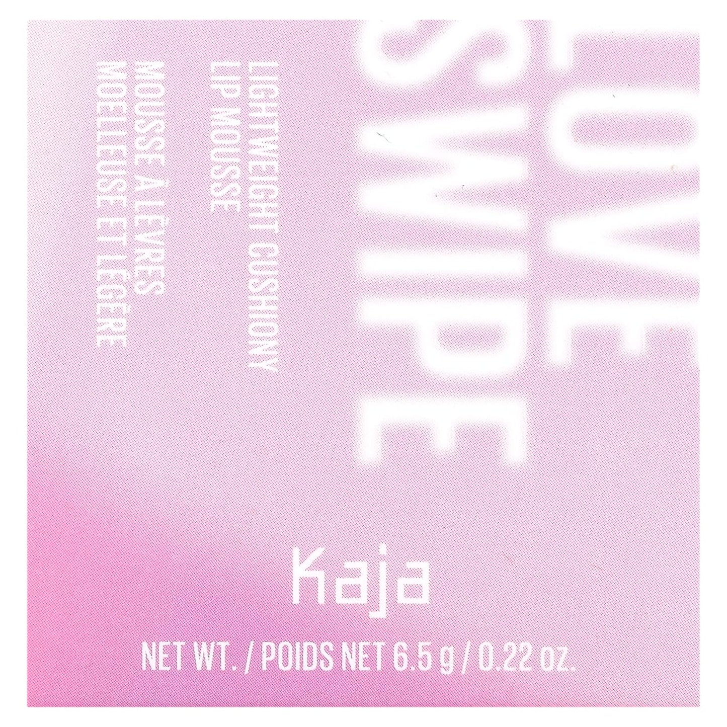 Kaja, Love Swipe, Lightweight Cushiony Lip Mousse, 01 Call Me, 0.22 oz (6.5 g)