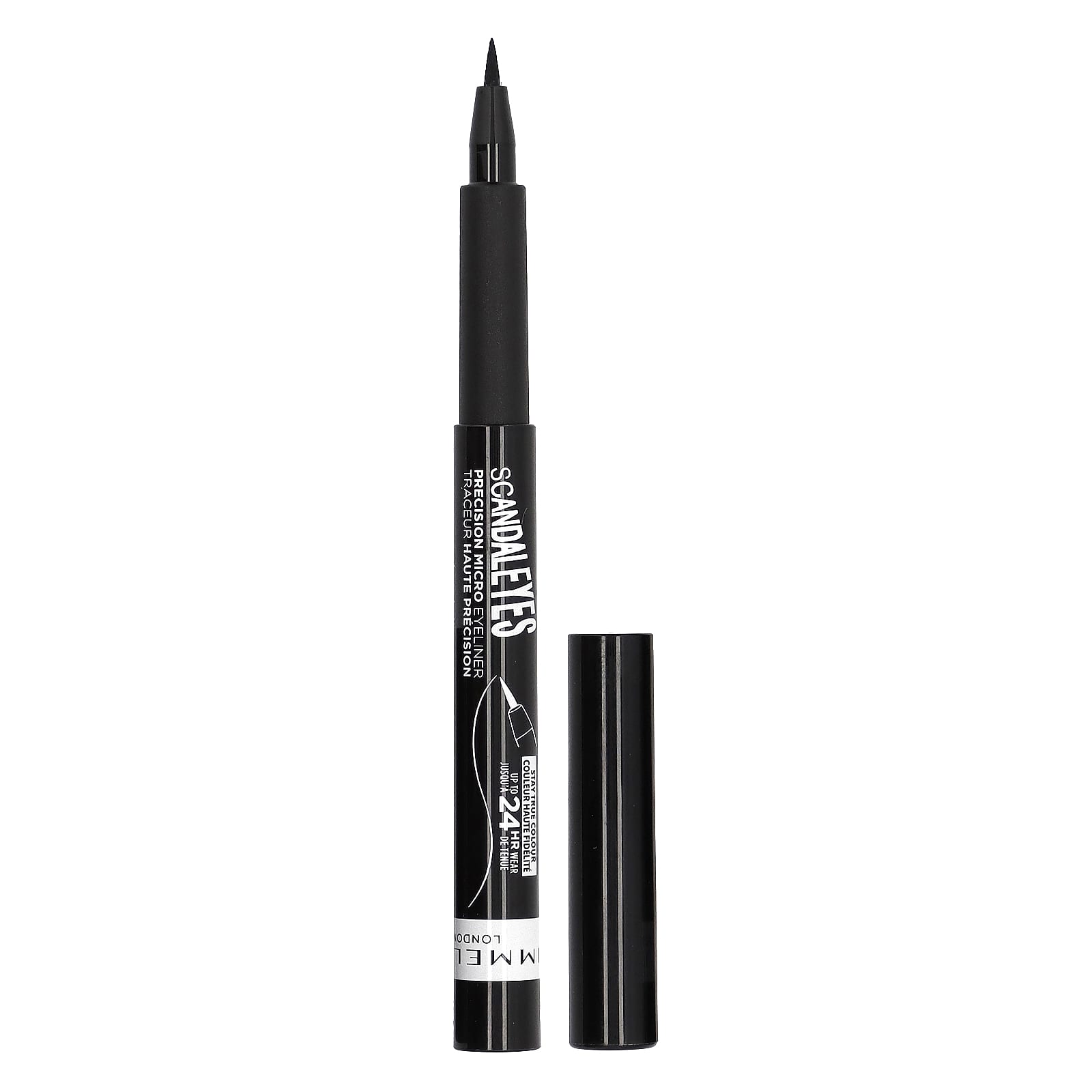 Rimmel London-Scandal'Eyes-Micro Eyeliner-001 Black-0.037 fl oz (1.1 ml)