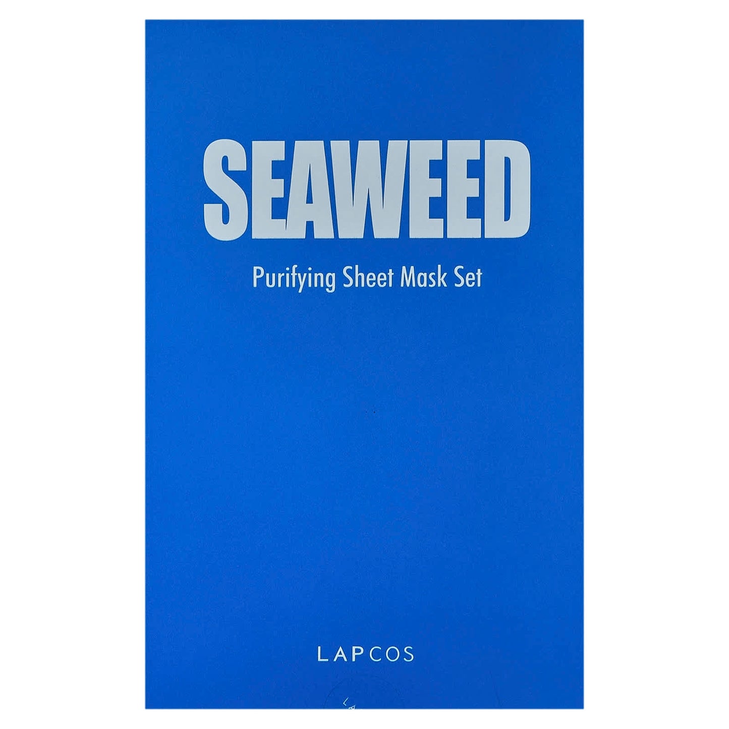 Lapcos, Seaweed Beauty Sheet  Mask Set, Purifying, 5 Sheets, 0.84 fl oz (25 ml) Each