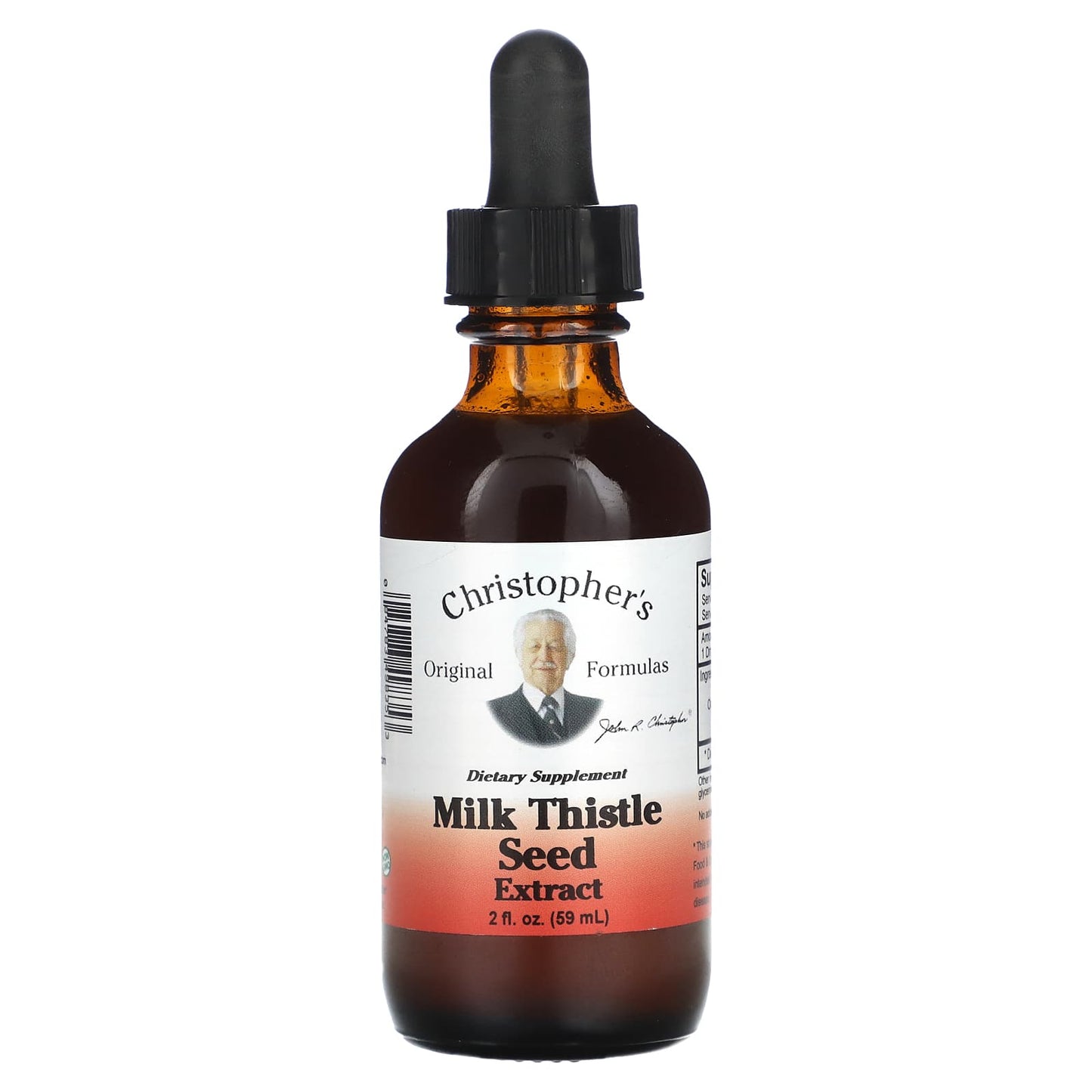 Christopher's Original Formulas-Milk Thistle Seed Extract-2 fl oz (59 ml)