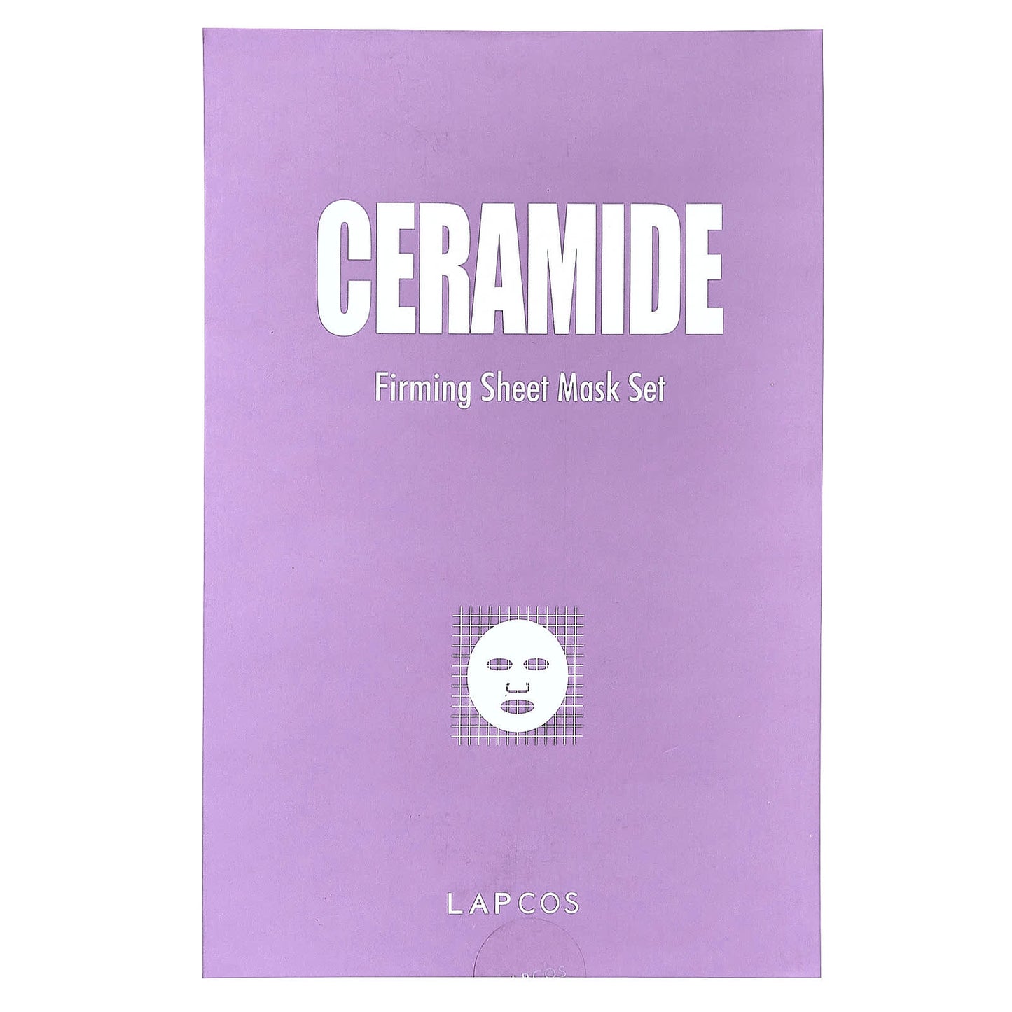 Lapcos, Ceramide Firming Beauty Sheet Mask Set, 5 Sheets, 0.84 fl oz (25 ml) Each