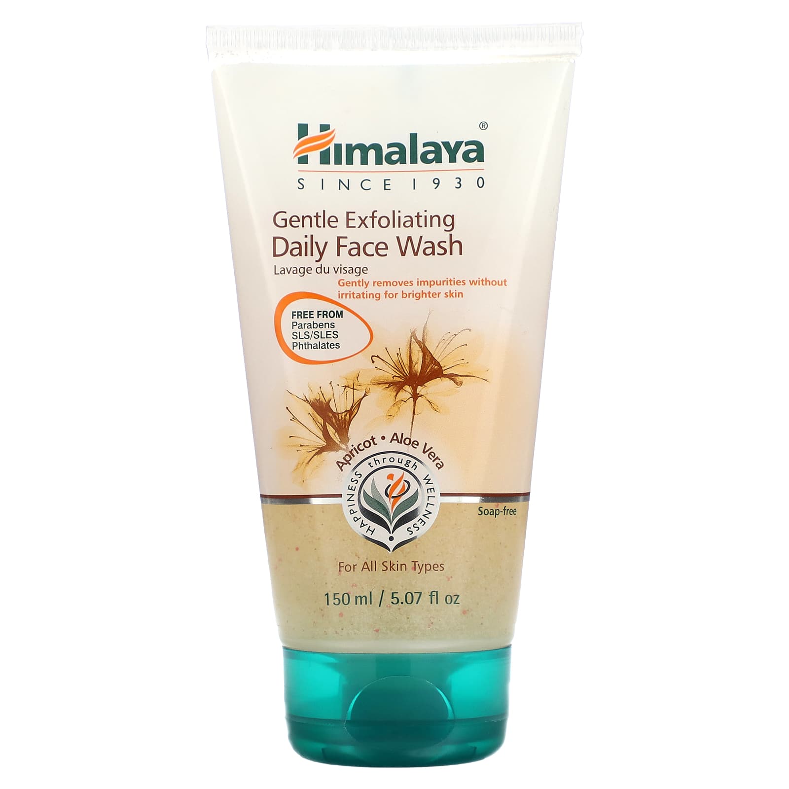 Himalaya-Gentle Exfoliating Daily Face Wash-For All Skin Types-5.07 oz (150 ml)