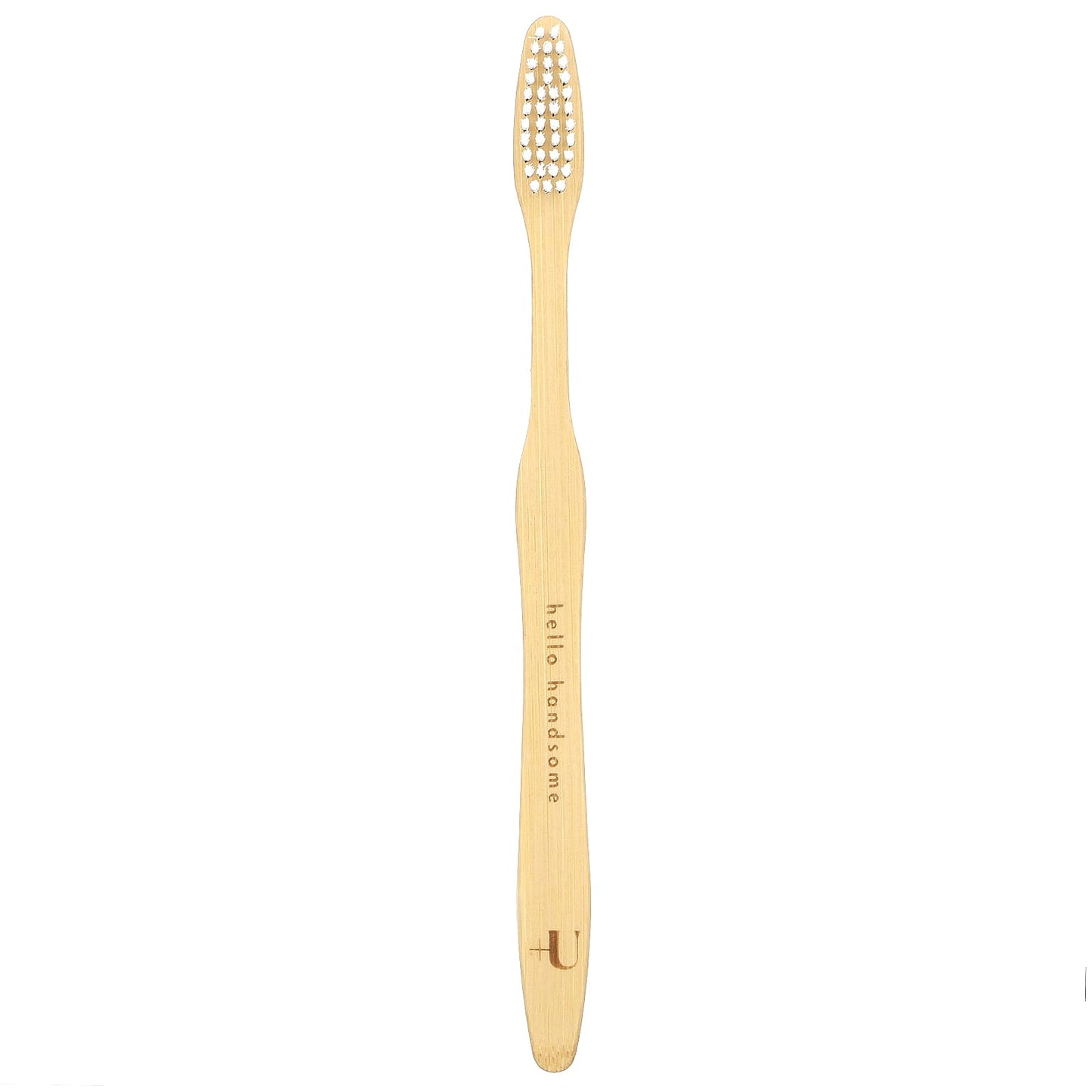 Plus Ultra, Bamboo Toothbrush, Hello Handsome, Adult, Soft, 1 Toothbrush