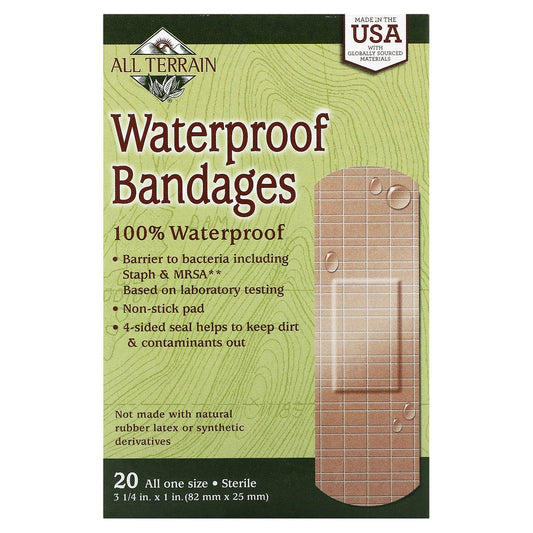 All Terrain-Waterproof Bandages-20 Bandages