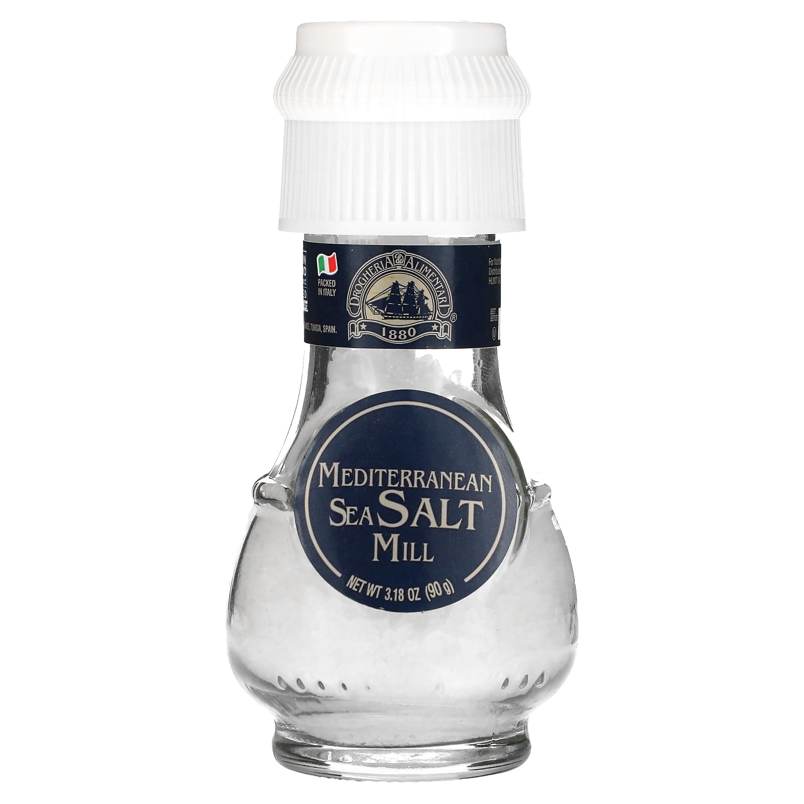 Drogheria & Alimentari-Mediterranean Sea Salt Mill-3.18 oz (90 g)