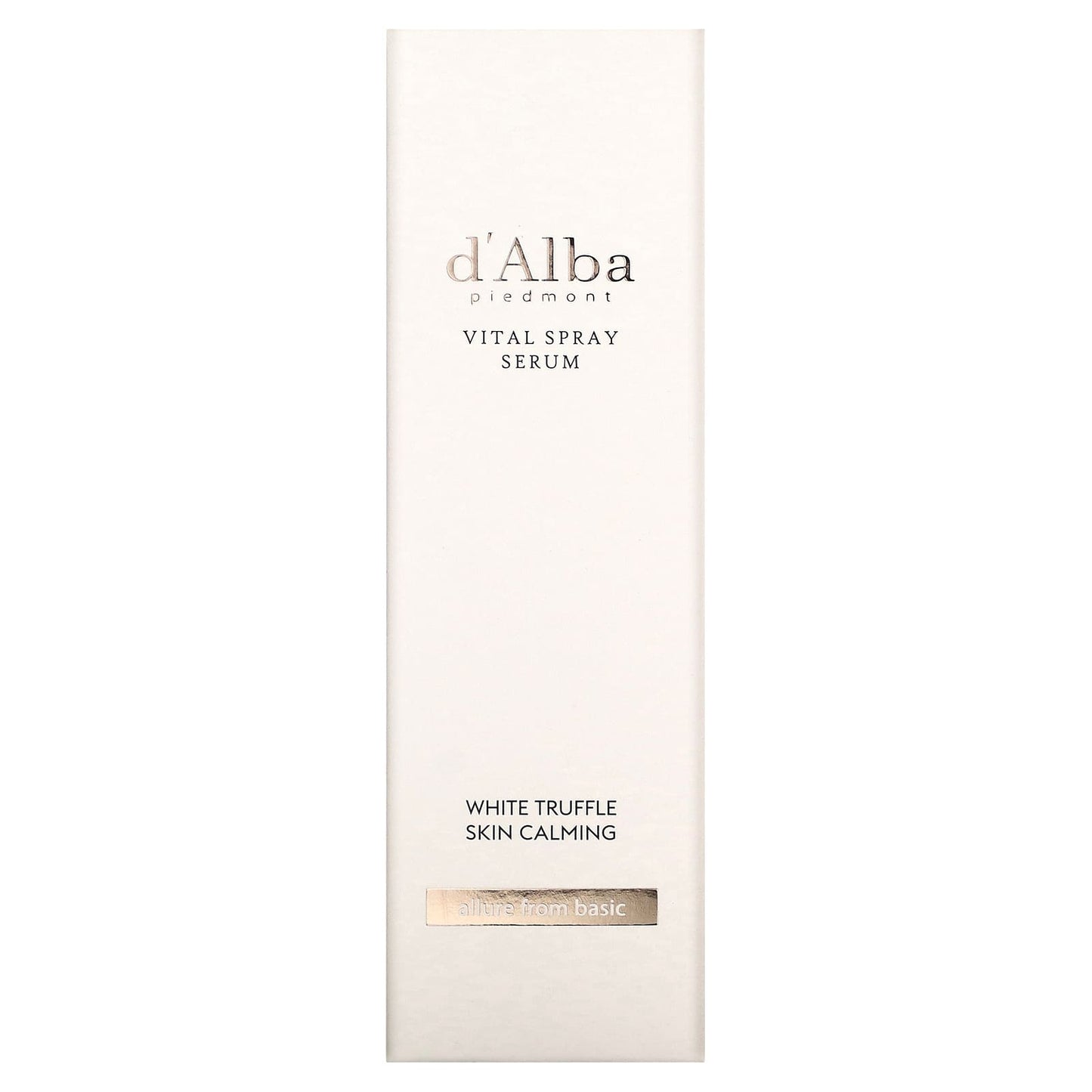 d'Alba, Vital Spray Serum, White Truffle, 3.38 fl oz (100 ml)