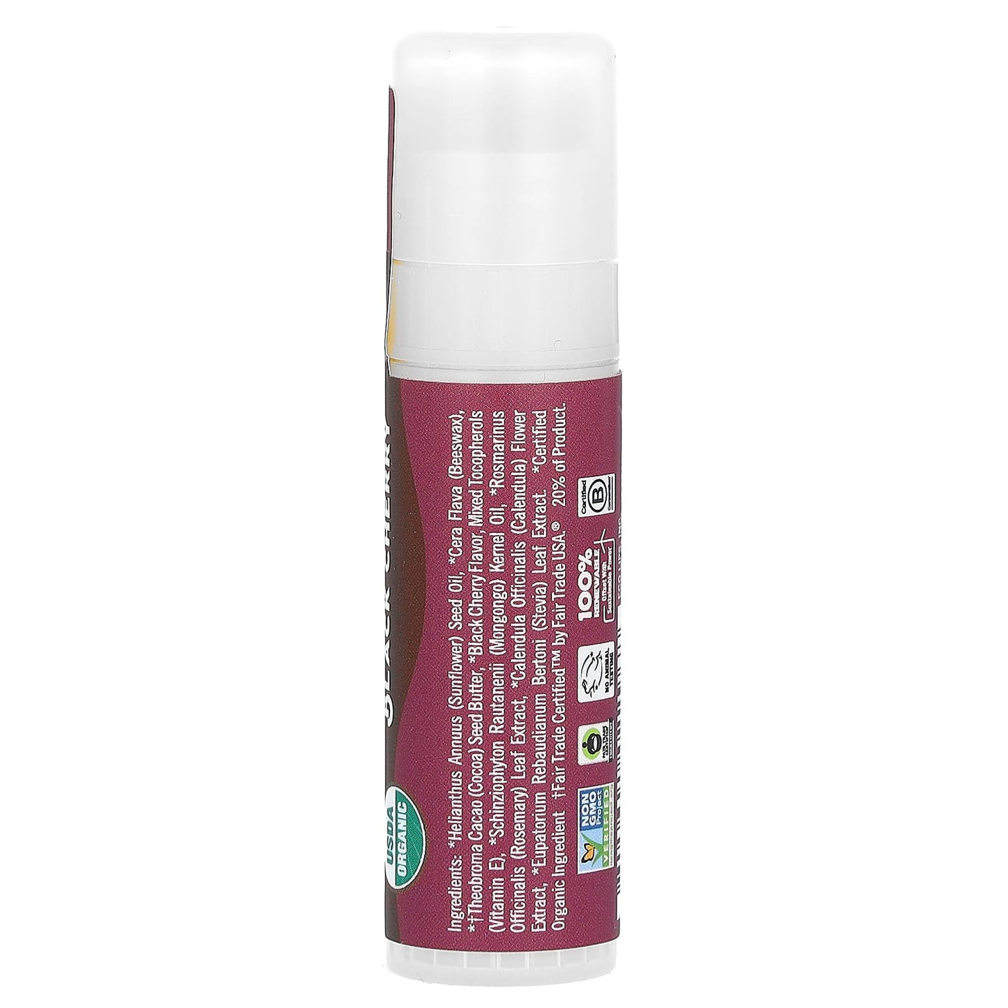 Eco Lips, Mongo Kiss, Lip Balm, Black Cherry, 0.25 oz (7 g)