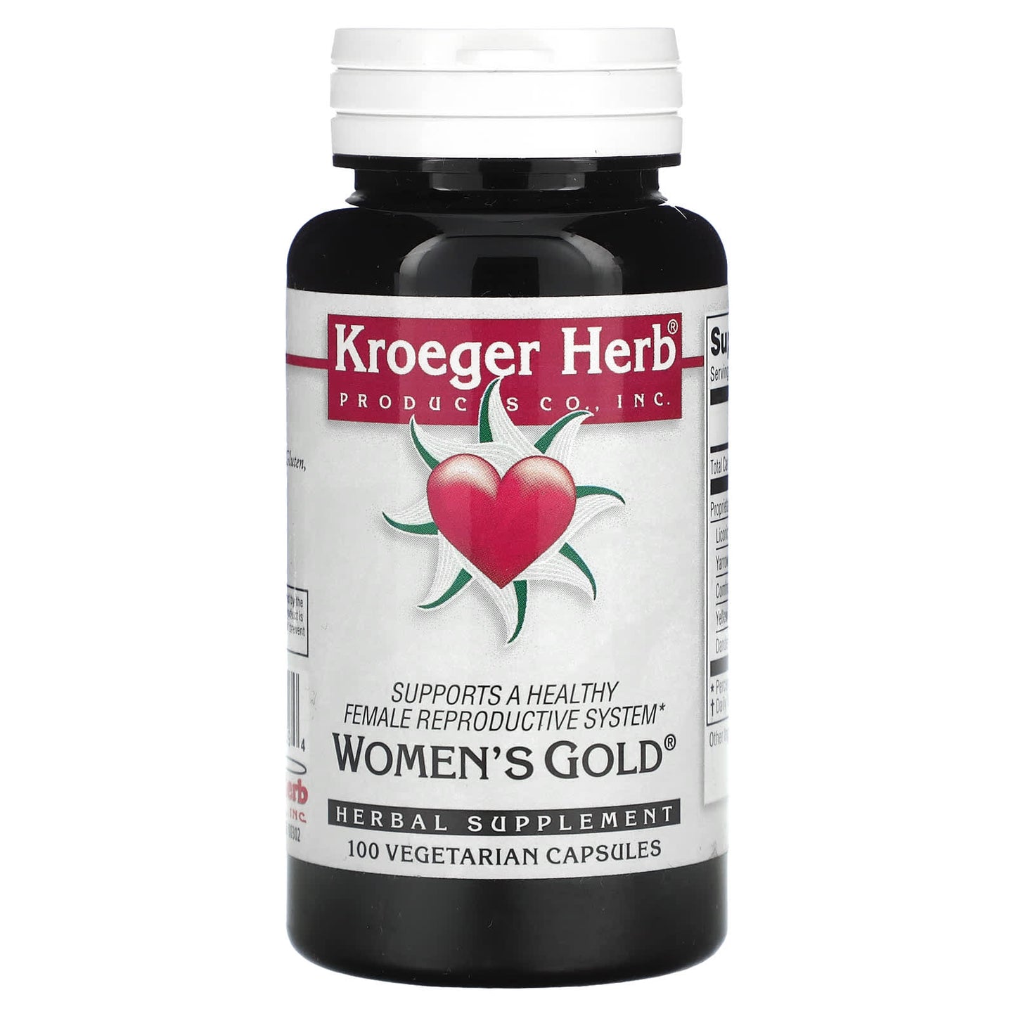 Kroeger Herb Co-Women's Gold-100 Vegetarian Capsules