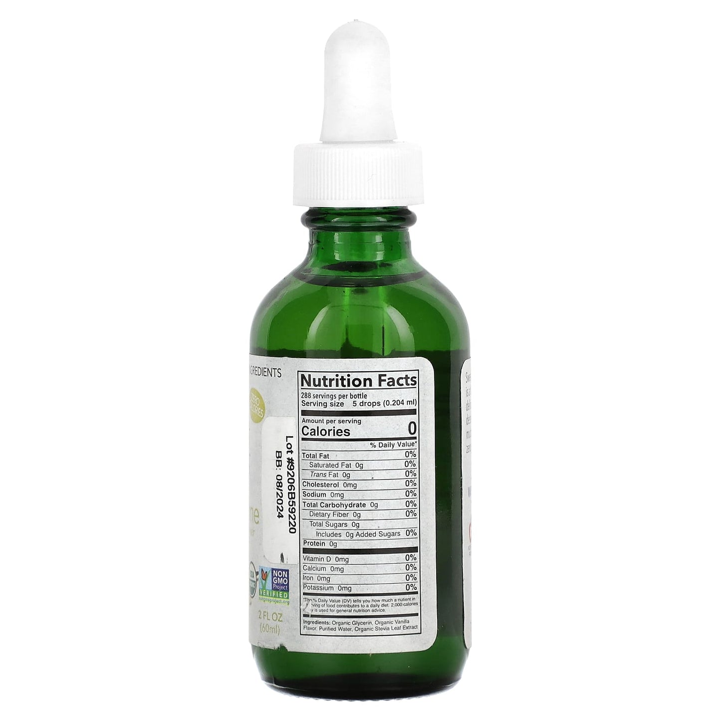 Wisdom Natural, SweetLeaf, Organic Sweet Drops, Vanilla Creme, 2 fl oz (60 ml)