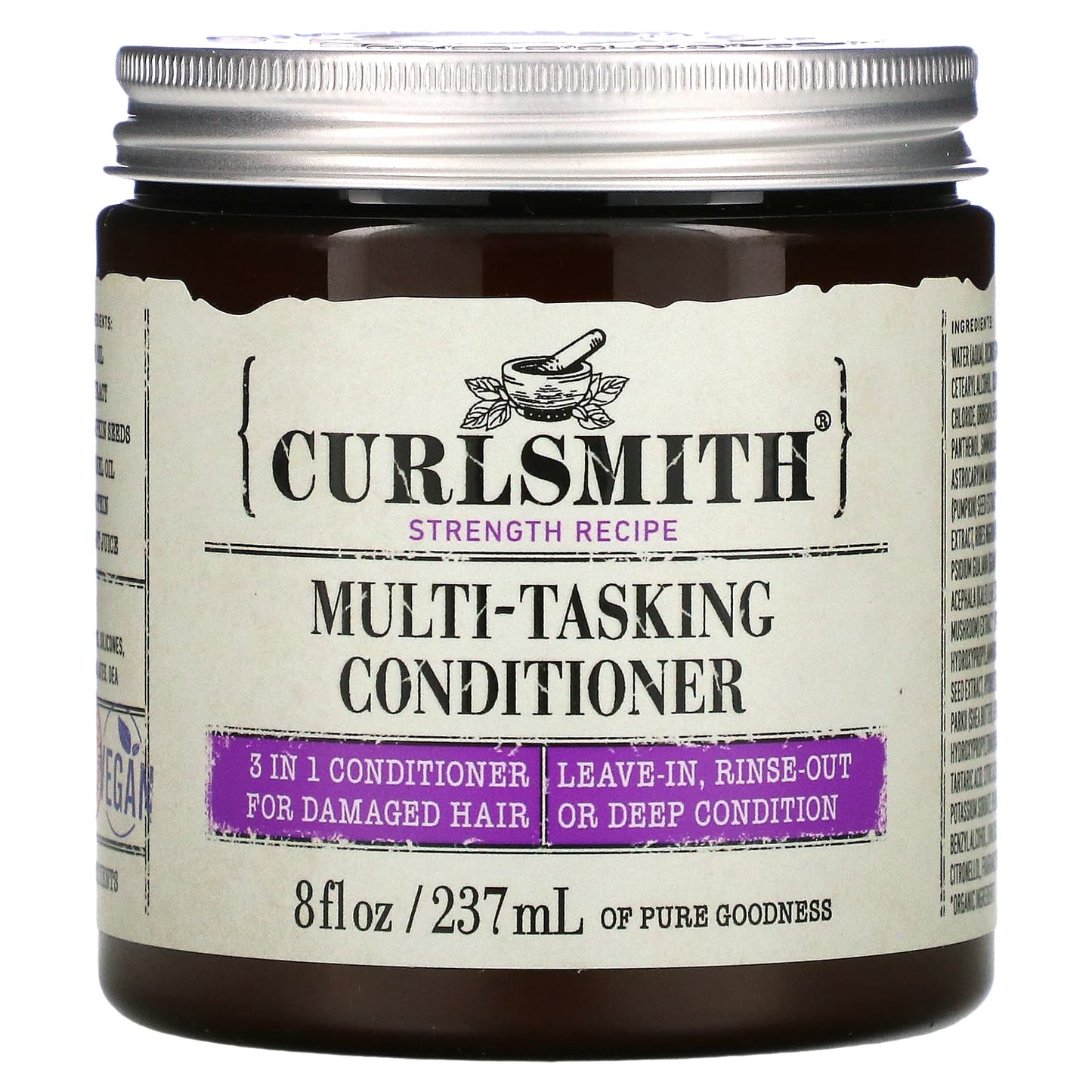 Curlsmith-Multi-Tasking 3 In 1 Conditioner- For Damaged Hair-8 fl oz (237 ml)