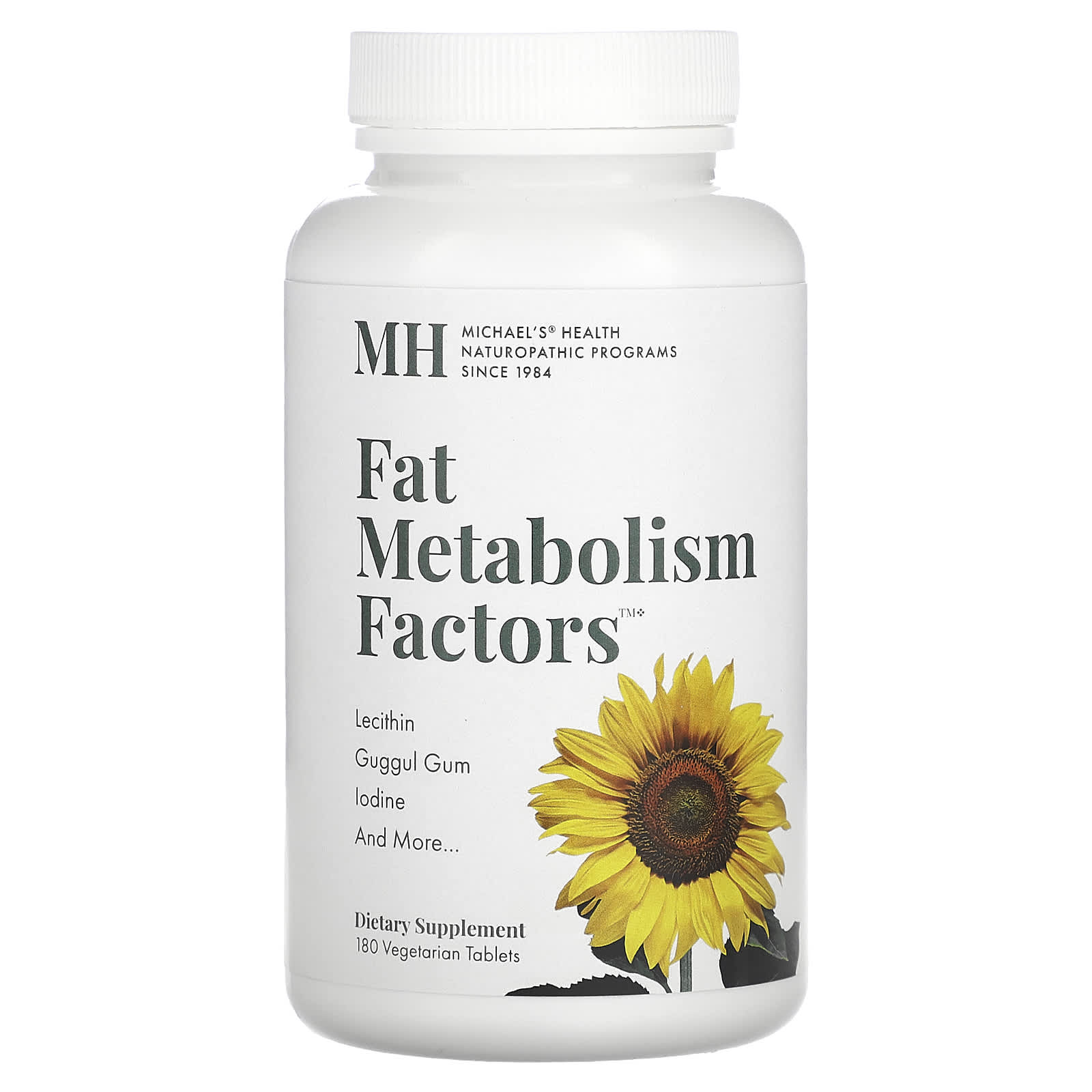 Michael's Naturopathic-Fat Metabolism Factors-180 Vegetarian Tablets