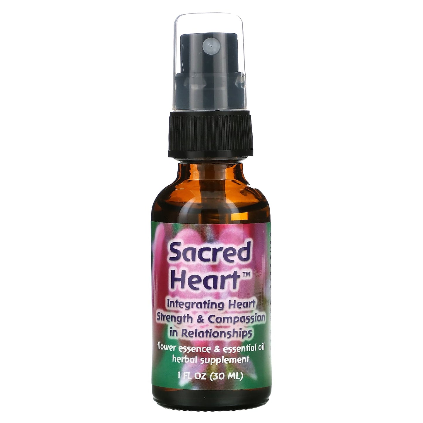 Flower Essence Services-Sacred Heart-Flower Essence & Essential Oil-1 fl oz (30 ml)