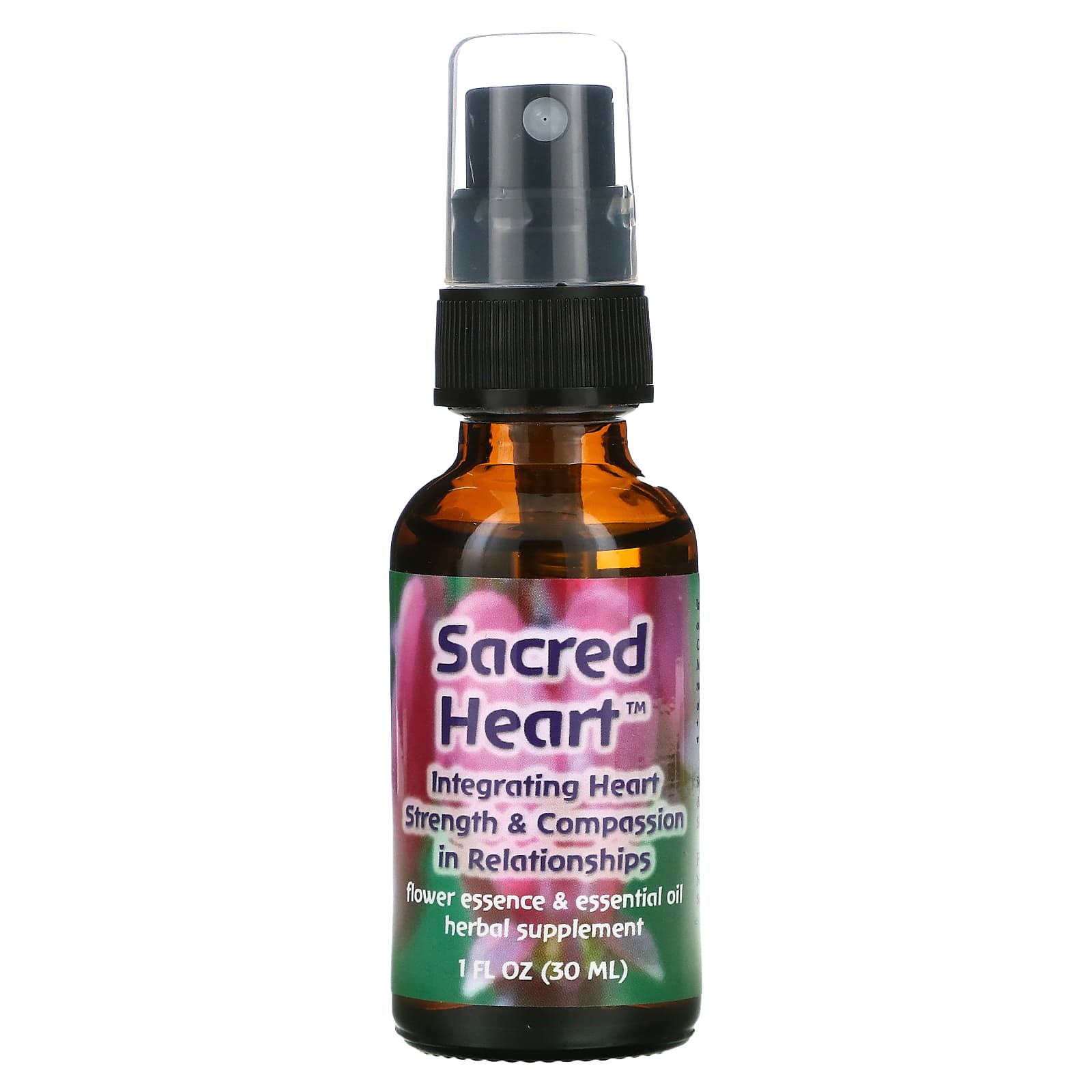 Flower Essence Services-Sacred Heart-Flower Essence & Essential Oil-1 fl oz (30 ml)