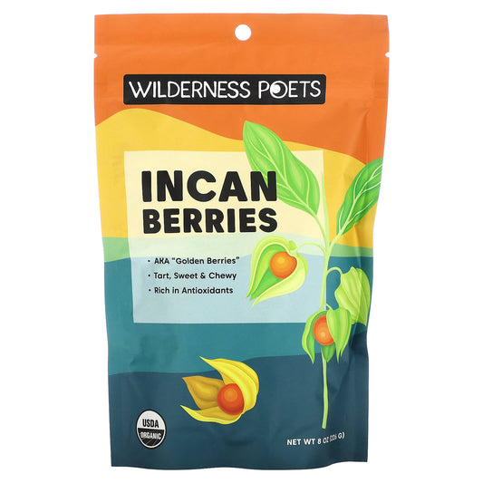 Wilderness Poets-Organic Incan Berries-8 oz (226 g)