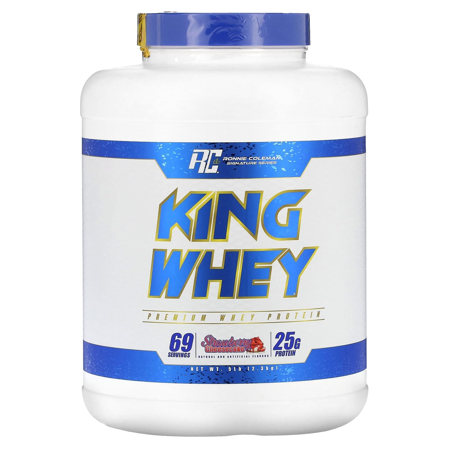 Ronnie Coleman-Signature Series-King Whey-Strawberry Cheesecake-5 lb (2.3 kg)