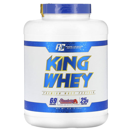 Ronnie Coleman-Signature Series-King Whey-Strawberry Cheesecake-5 lb (2.3 kg)