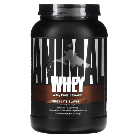 Animal-Animal Whey Protein Powder-Chocolate-2 lb (907 g)